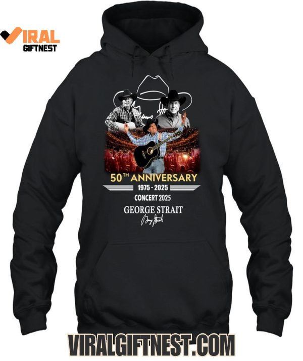 George Strait 50th Anniversary 1975-2025 Concert 2025 Limited Edition Shirts