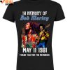 In Memory Of Bob Marley May 11 1981 Thank You For The Memories Shirts