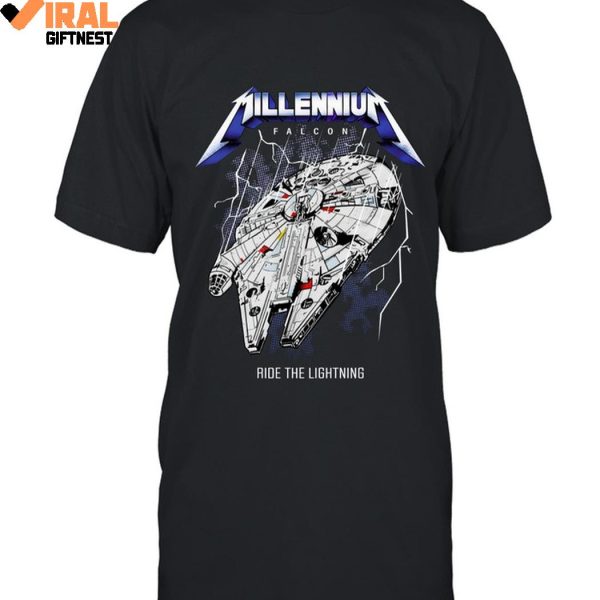 Millennium Falcon Ride The Lightning Limited Edition Shirts