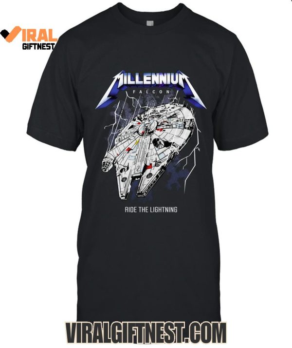 Millennium Falcon Ride The Lightning Limited Edition Shirts