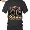 Sabaton World Tour 2025 T Shirts