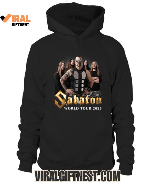 Sabaton World Tour 2025 T-Shirts