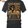 Stevie Wonder 64th Anniversary 1961 2025 Thank You For The Memories T Shirts