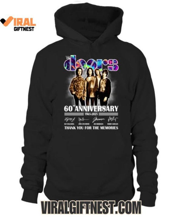 The Doors 60th Anniversary 1965-2025 Thank You For The Memories Shirts