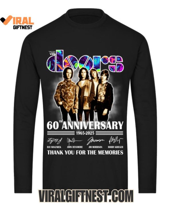 The Doors 60th Anniversary 1965-2025 Thank You For The Memories Shirts