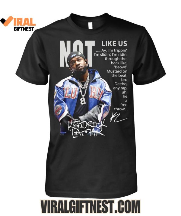 2025 Not Like Us Kendrick Lamar Limited Edition Shirts