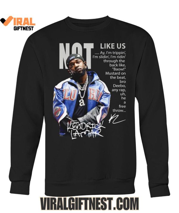 2025 Not Like Us Kendrick Lamar Limited Edition Shirts