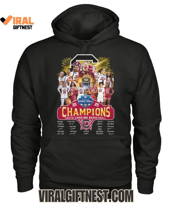 2025 Women’s Basketball Champions South Carolina Gamecocks Limited Edition Shirts