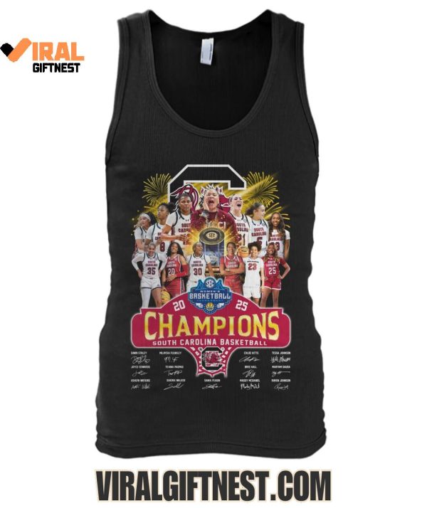 2025 Women’s Basketball Champions South Carolina Gamecocks Limited Edition Shirts