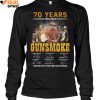 70 Years 1955 2025 Gunsmoke Thank You For The Memories Limited Edition Shirts