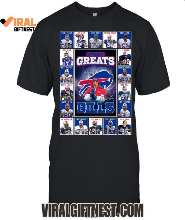 All-Time Greats Buffalo Bills 2025 Limited Edition Shirts