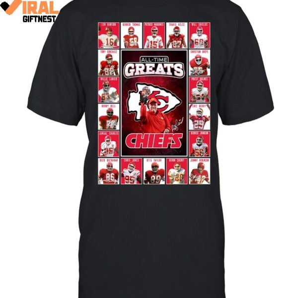 All-Time Greats Kansas City Chiefs 2025 Limited Edition Shirts