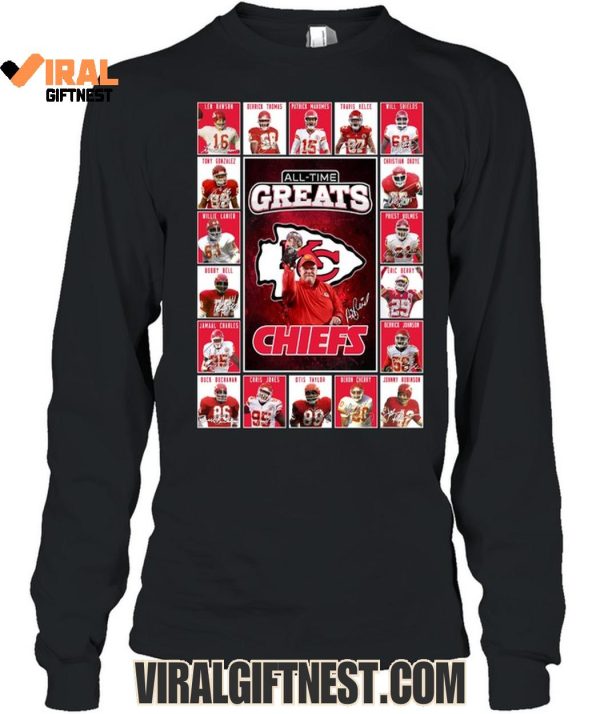 All-Time Greats Kansas City Chiefs 2025 Limited Edition Shirts