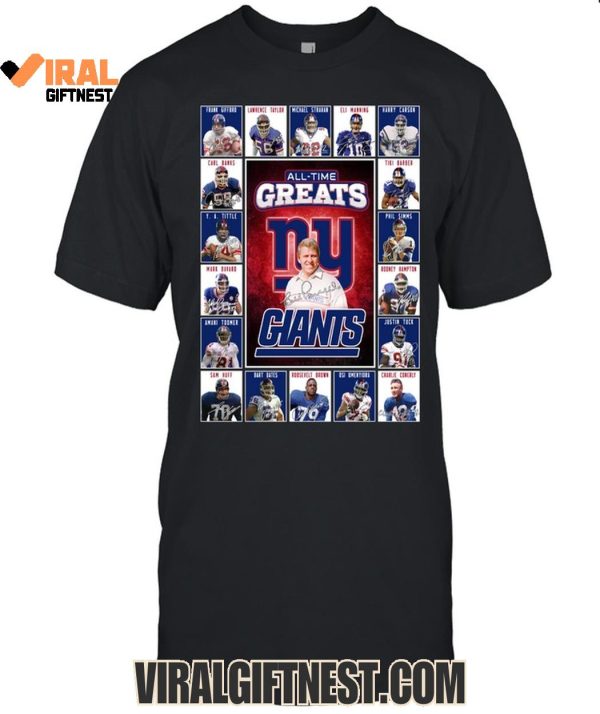 All Time Greats New York Giants 2025 Limited Edition Shirts