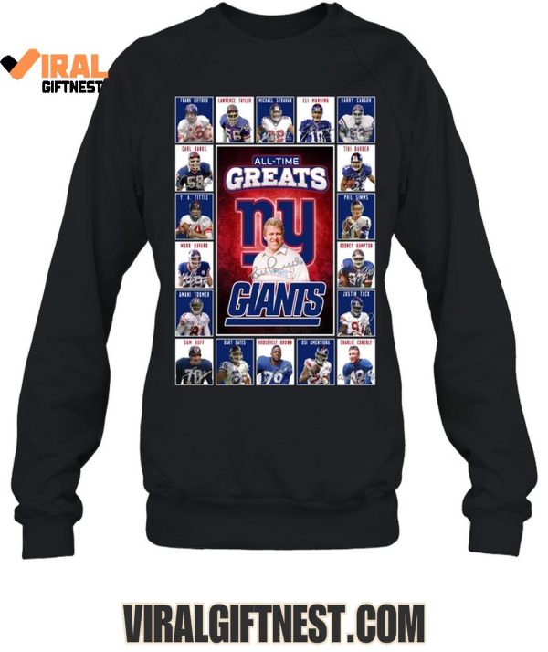 All Time Greats New York Giants 2025 Limited Edition Shirts