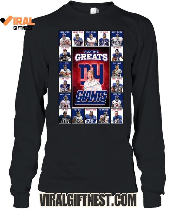 All Time Greats New York Giants 2025 Limited Edition Shirts