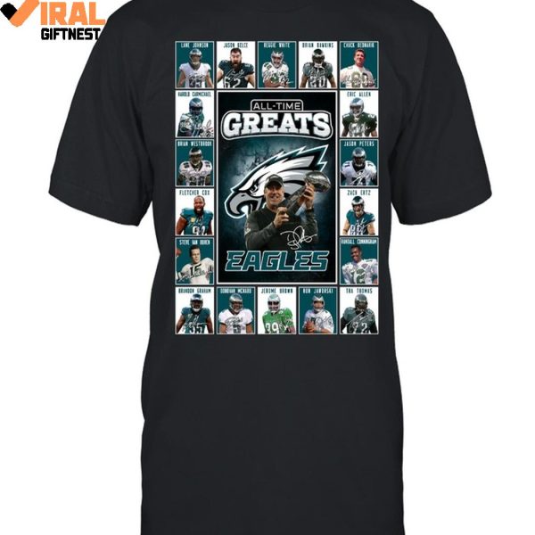 All-Time Greats Philadelphia Eagles 2025 Limited Edition Shirts