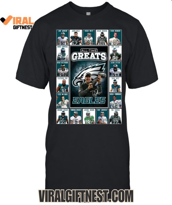 All-Time Greats Philadelphia Eagles 2025 Limited Edition Shirts