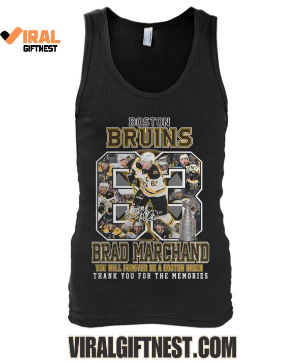 Brad Marchand You Will Forever Be A Boston Bruins Thank You For The Memories Shirts