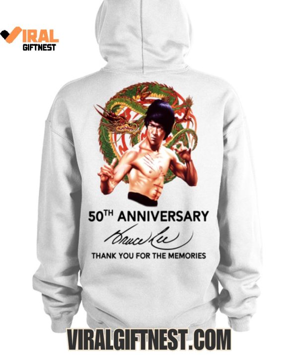 Bruce Lee 50th Anniversary Thank You For The Memories New Edition Shirts