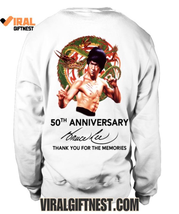 Bruce Lee 50th Anniversary Thank You For The Memories New Edition Shirts