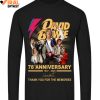 David Bowie 78th Anniversary 1947 2025 Thank You For The Memories Shirts