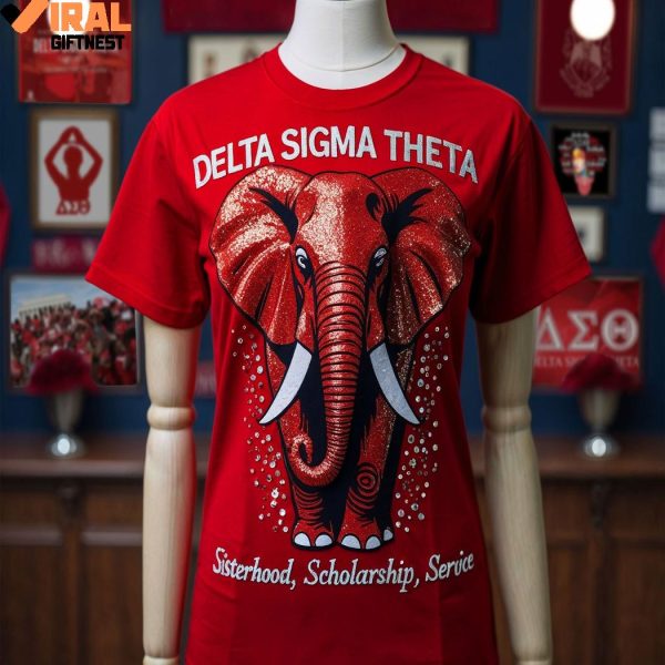 Delta Sigma Theta Sisterhood, Scholarship, Service Limited Edition Shirts