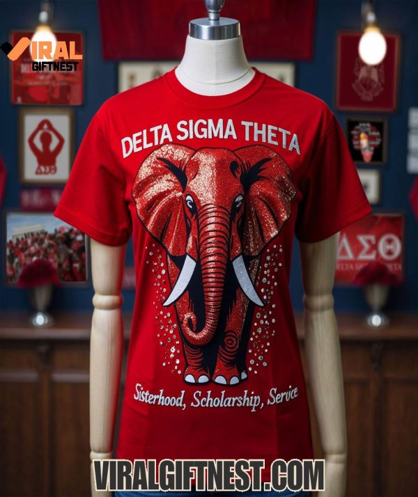 Delta Sigma Theta Sisterhood, Scholarship, Service Limited Edition Shirts