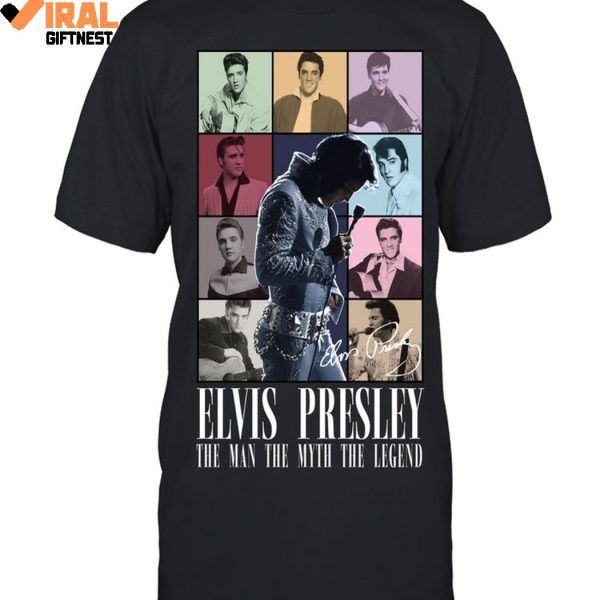 Elvis Presley The Man The Myth The Legend Limited Edition Shirts