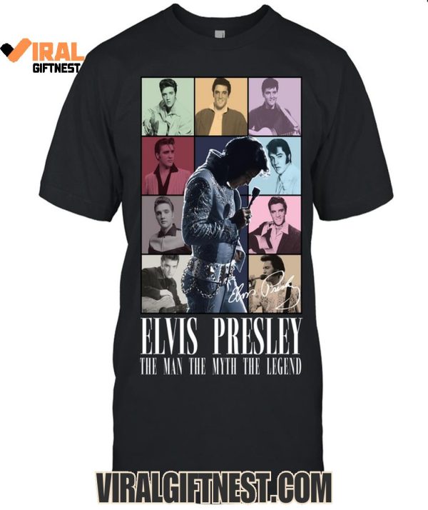 Elvis Presley The Man The Myth The Legend Limited Edition Shirts