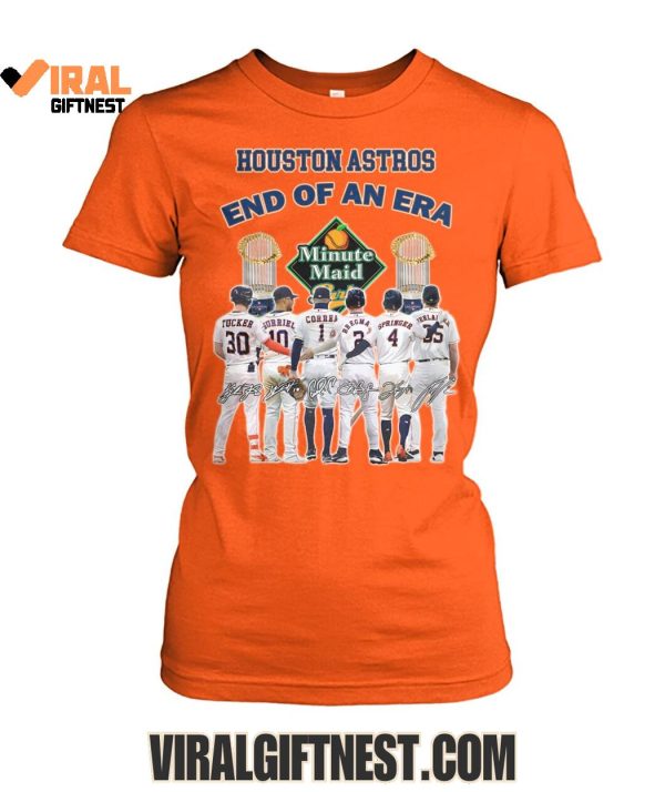 Houston Astros End Of An Era “Minute Maid” Limited Edition Shirts