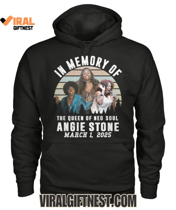 Inmemory Of The Queen Of Neo Soul Angie Stone 2025 Limited Edition Shirts