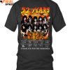 Queen 55th Anniversary 1970-2025 Thank You For The Memories Limited Edition Shirts