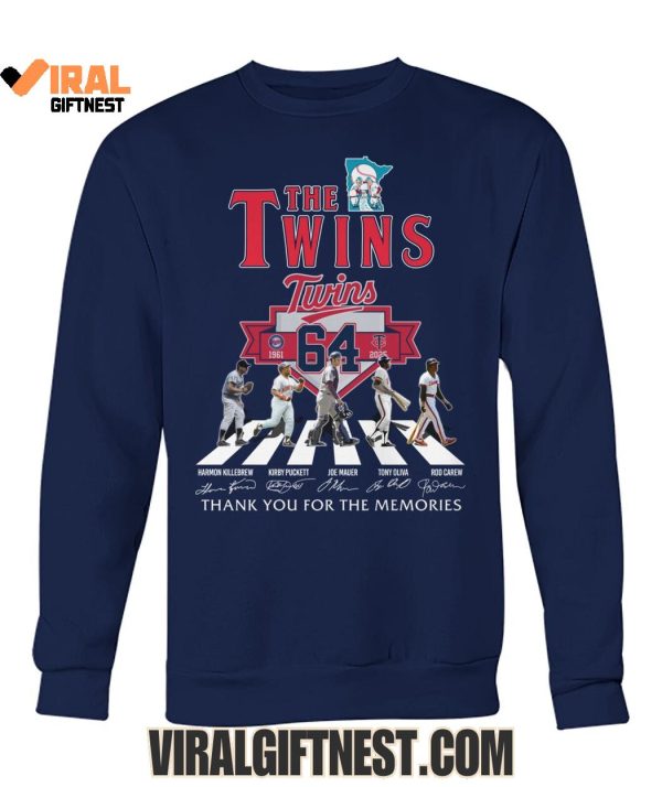 Minnesota Twins 64th 1961-2025 Thank You For The Memories Shirts