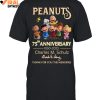 Peanuts 75th Anniversary 1950 2025 Charles M.Schulz Thank You For The Memories Shirts 1 X56FM.jpg