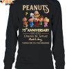 Peanuts 75th Anniversary 1950 2025 Charles M.Schulz Thank You For The Memories Shirts 4 gkysI.jpg