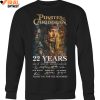 Pirates Of The Caribbean 22 Years 2003 2025 Thank You For The Memories Shirts