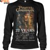 Pirates Of The Caribbean 22 Years 2003 2025 Thank You For The Memories Shirts