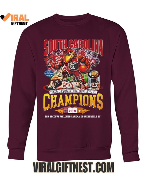 SEC Women’s Basketball Tournament Champions South Carolina Limited Edition Shirts