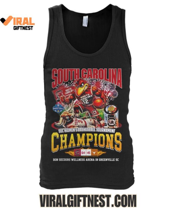 SEC Women’s Basketball Tournament Champions South Carolina Limited Edition Shirts