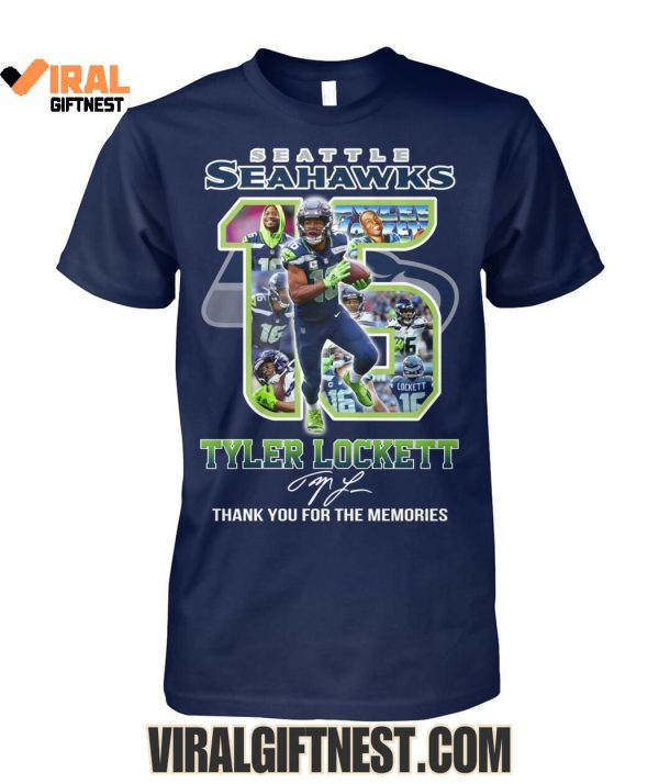 Seattle Seahawks x Tyler Lockett Thank You For The Memories Limited Edition Shirts