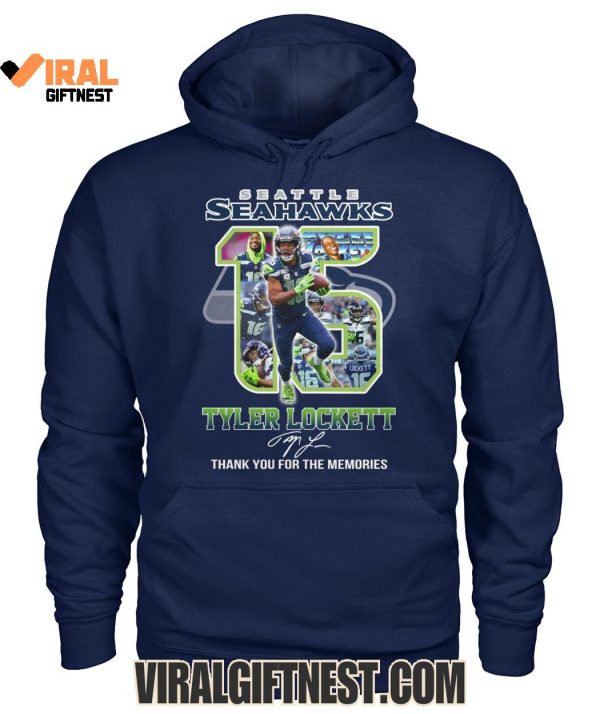 Seattle Seahawks x Tyler Lockett Thank You For The Memories Limited Edition Shirts