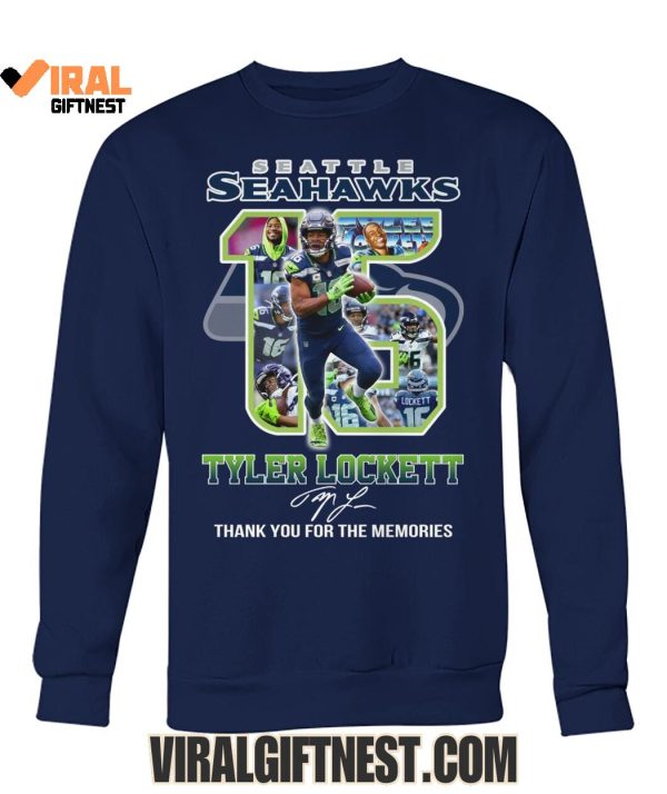 Seattle Seahawks x Tyler Lockett Thank You For The Memories Limited Edition Shirts