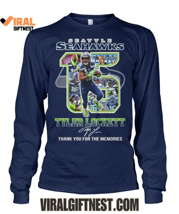 Seattle Seahawks x Tyler Lockett Thank You For The Memories Limited Edition Shirts