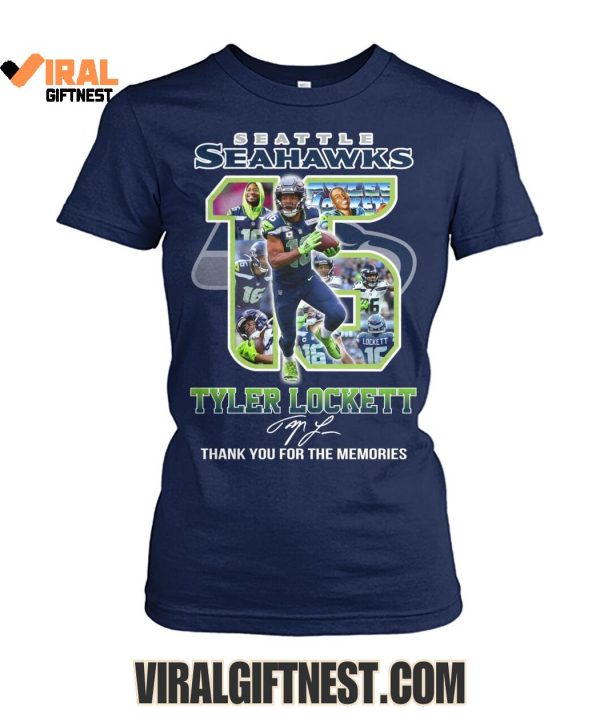 Seattle Seahawks x Tyler Lockett Thank You For The Memories Limited Edition Shirts