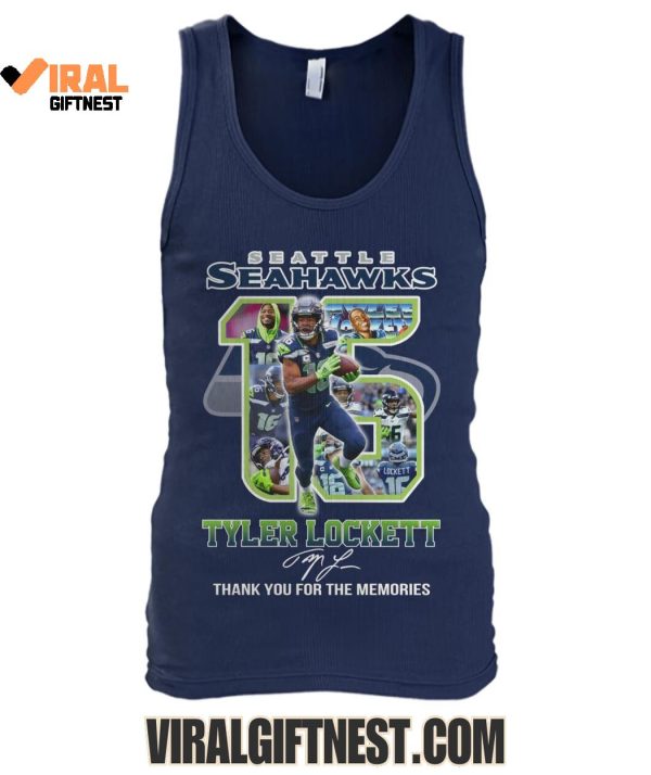 Seattle Seahawks x Tyler Lockett Thank You For The Memories Limited Edition Shirts