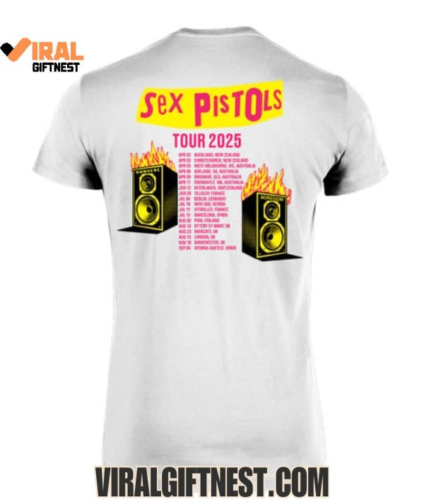 Sex Pistols Tour 2025 Limited Edition Shirts