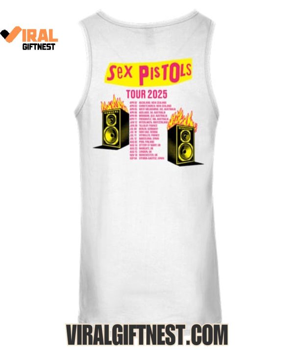 Sex Pistols Tour 2025 Limited Edition Shirts