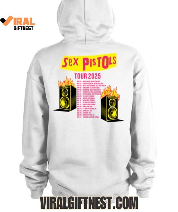 Sex Pistols Tour 2025 Limited Edition Shirts