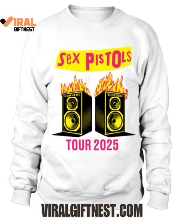 Sex Pistols Tour 2025 Limited Edition Shirts